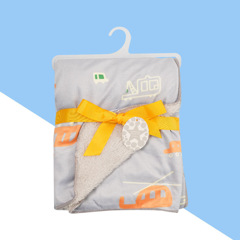 Double Layer Baby Plush Blanket