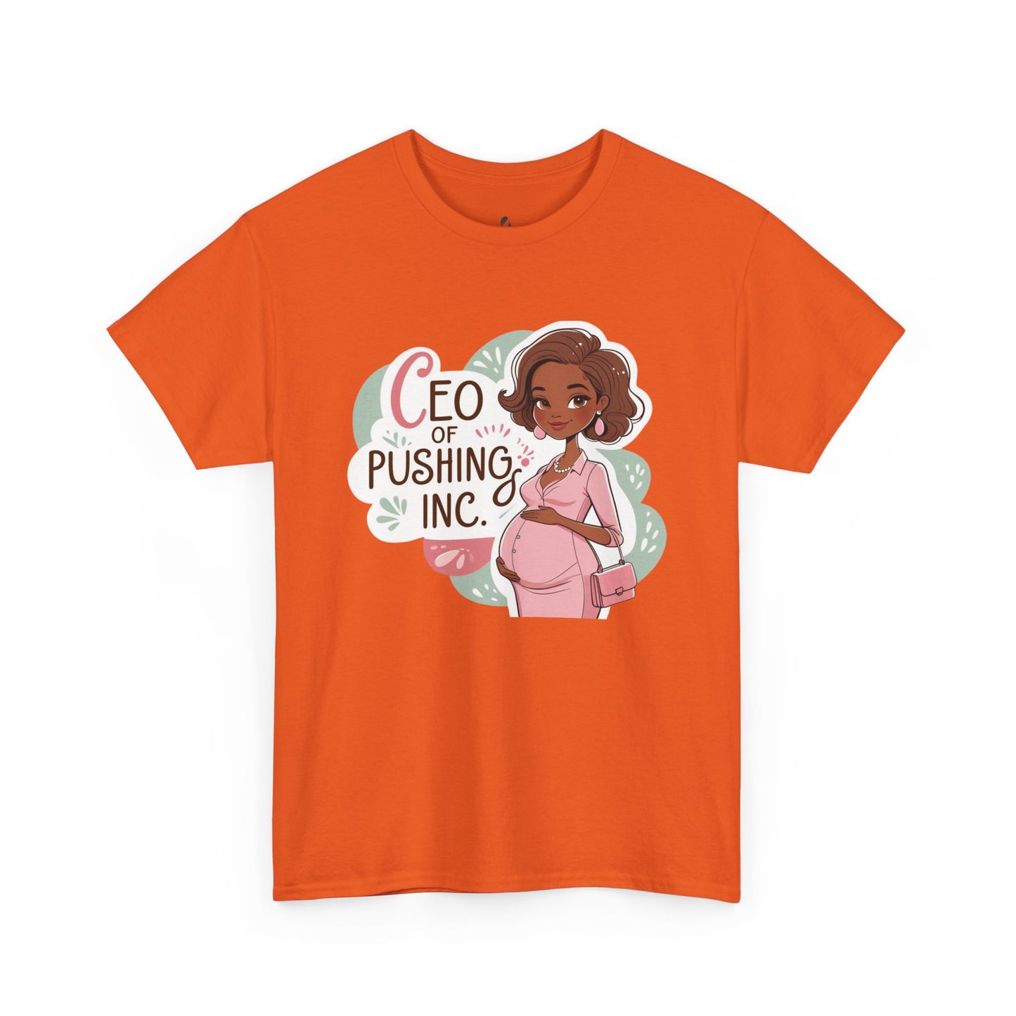 CEO of Pushing Heavy Cotton Tee,