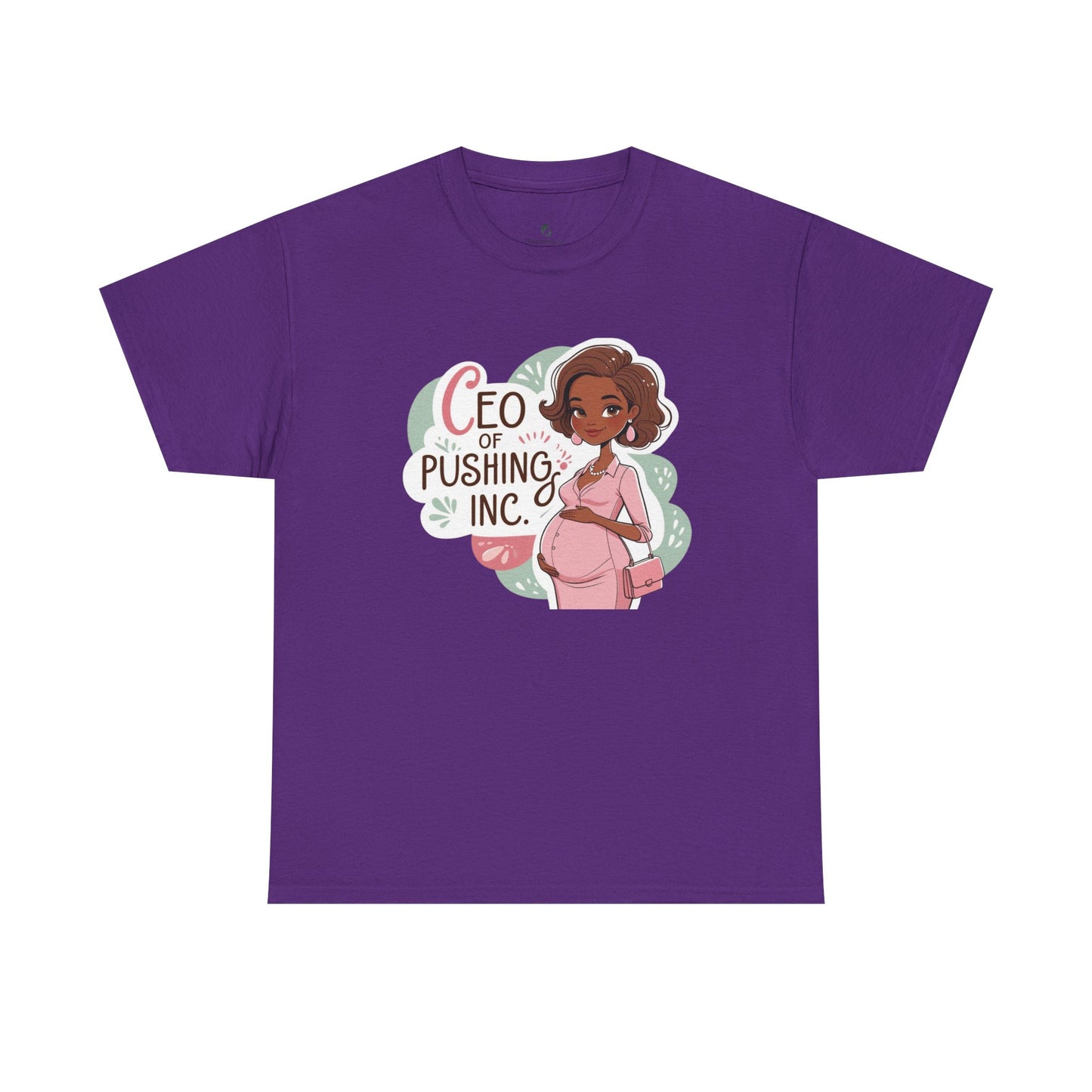 CEO of Pushing Heavy Cotton Tee,