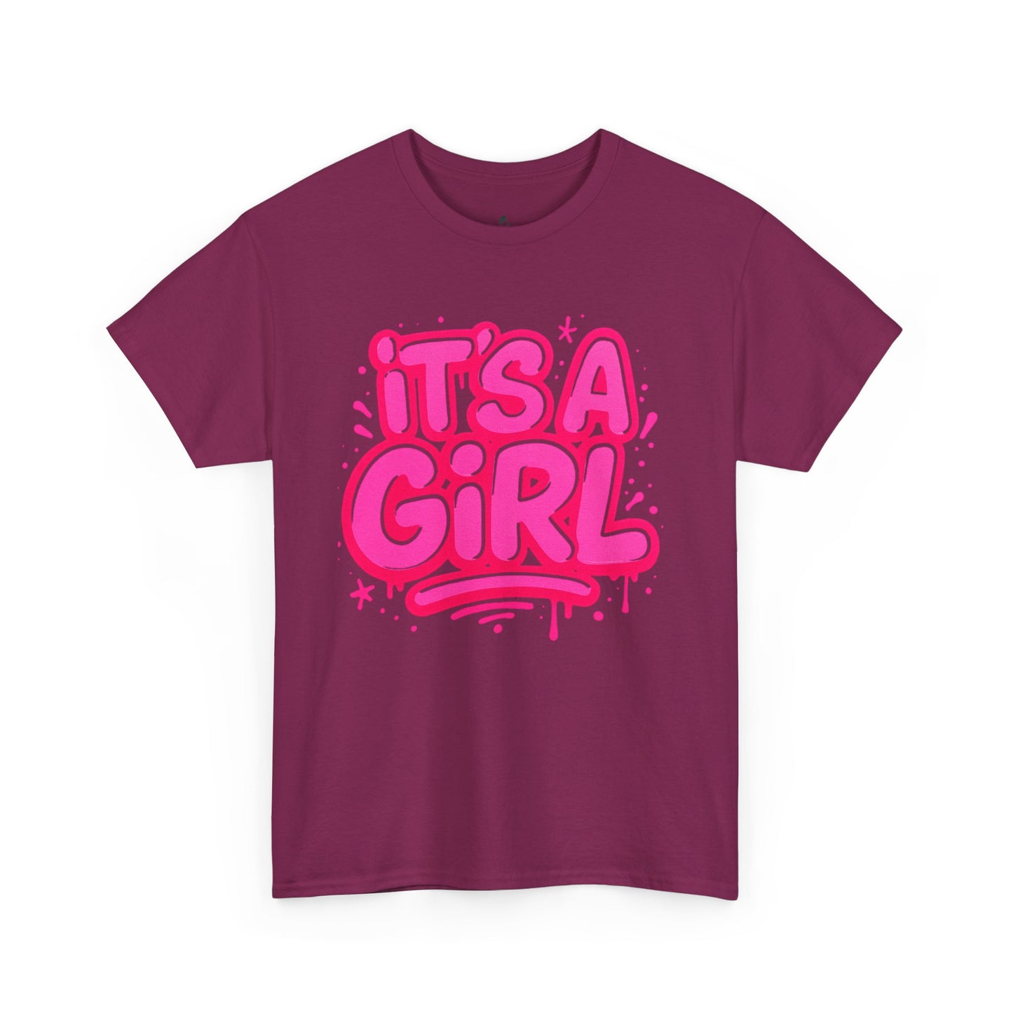 It's a Girl Unisex Heavy Cotton Tee,