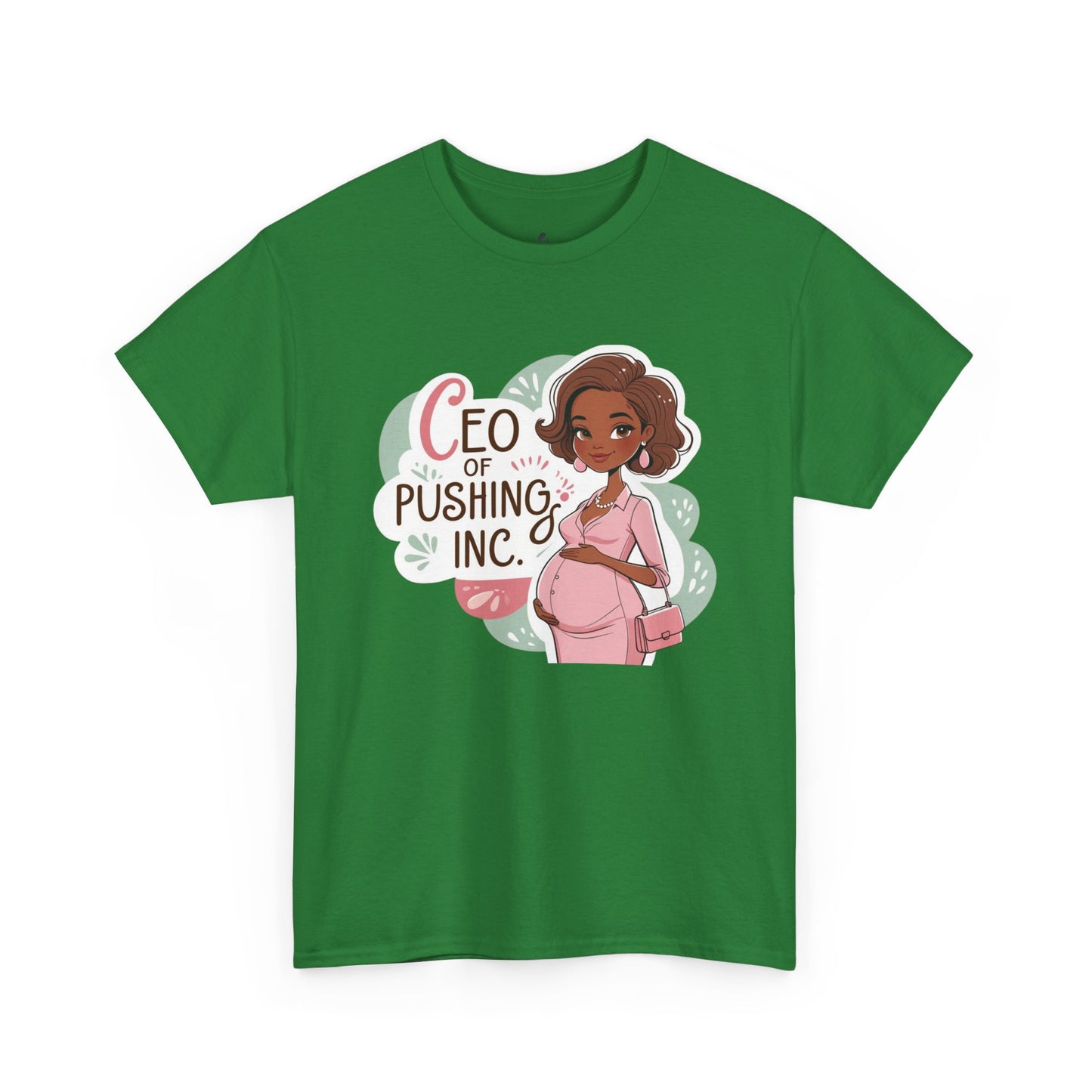CEO of Pushing Heavy Cotton Tee,