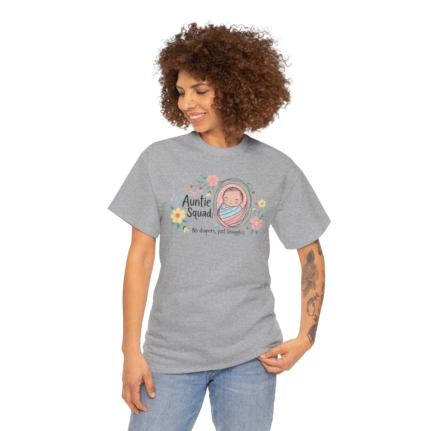 Auntie Squad Snuggles Tee