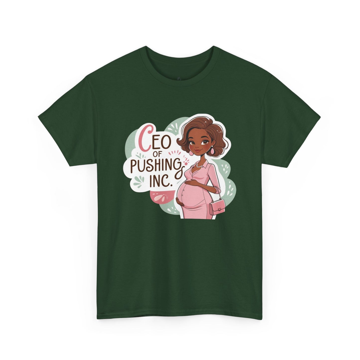 CEO of Pushing Heavy Cotton Tee,