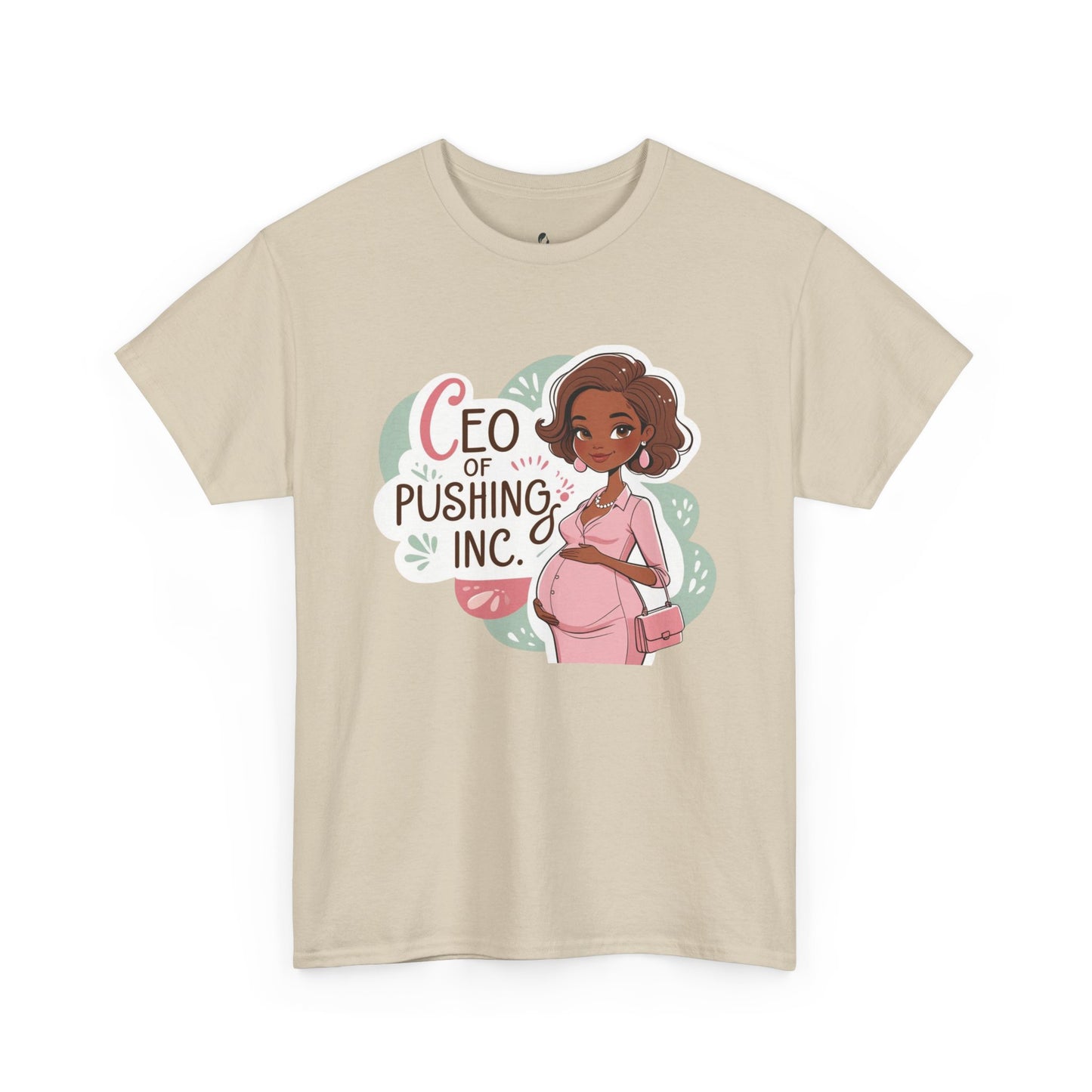 CEO of Pushing Heavy Cotton Tee,