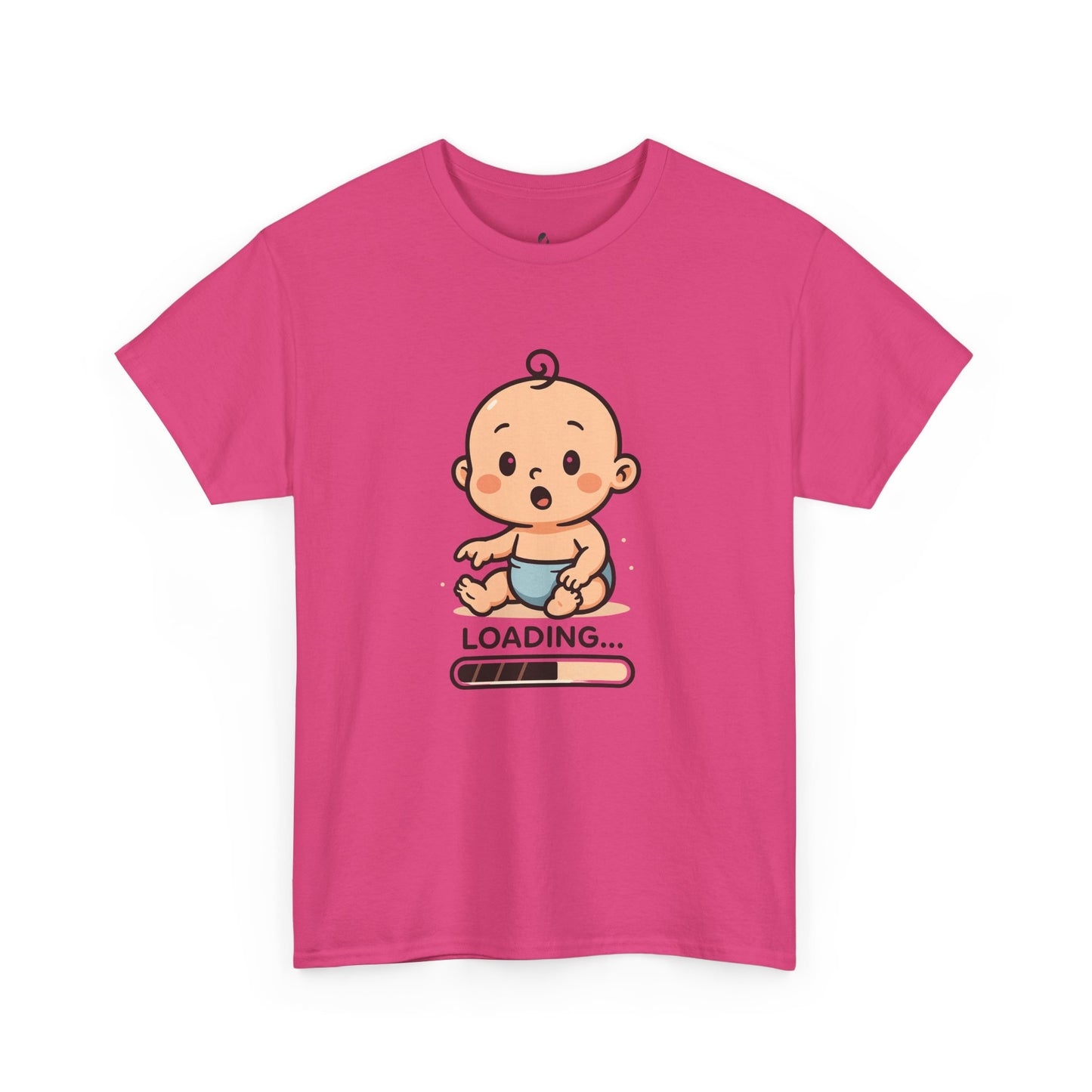 Cute Baby Loading Graphic Tee