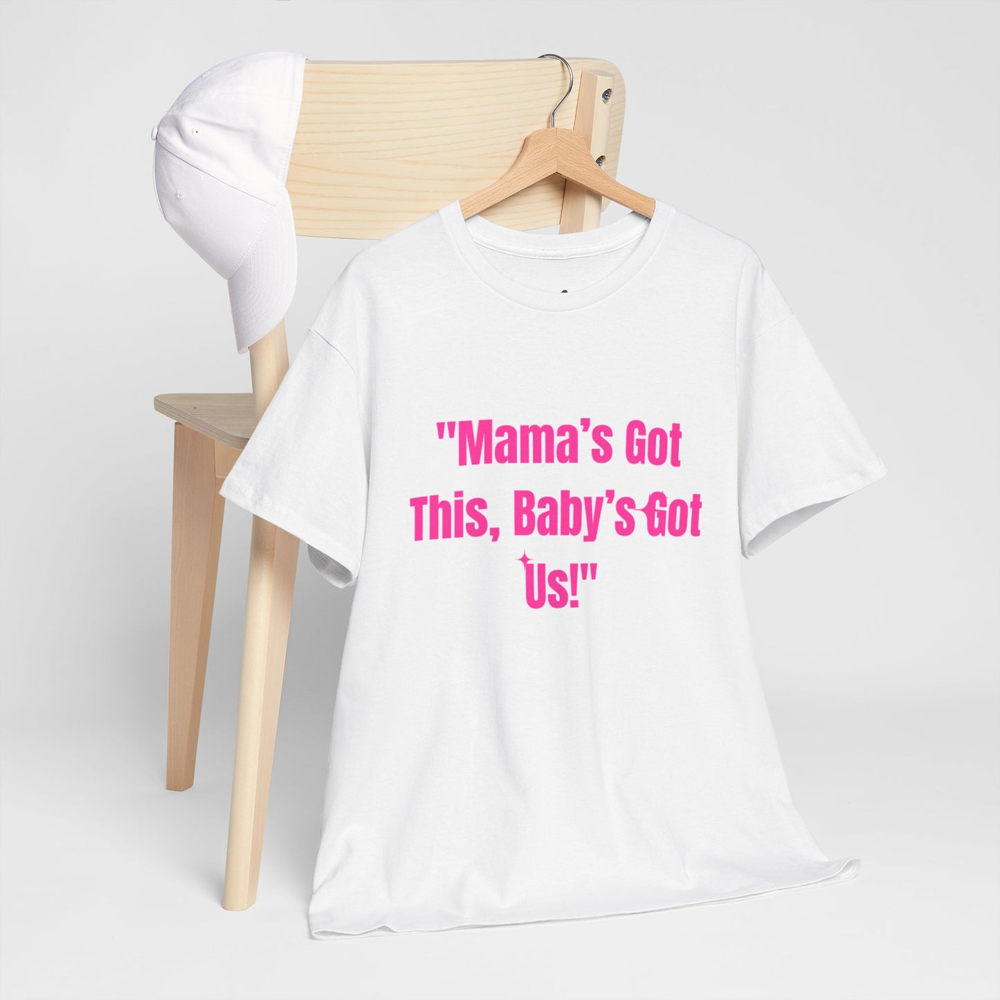 Mama's Got This Heavy Cotton Tee - Pink