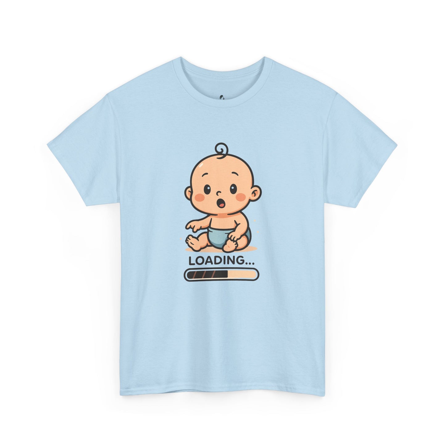 Cute Baby Loading Graphic Tee