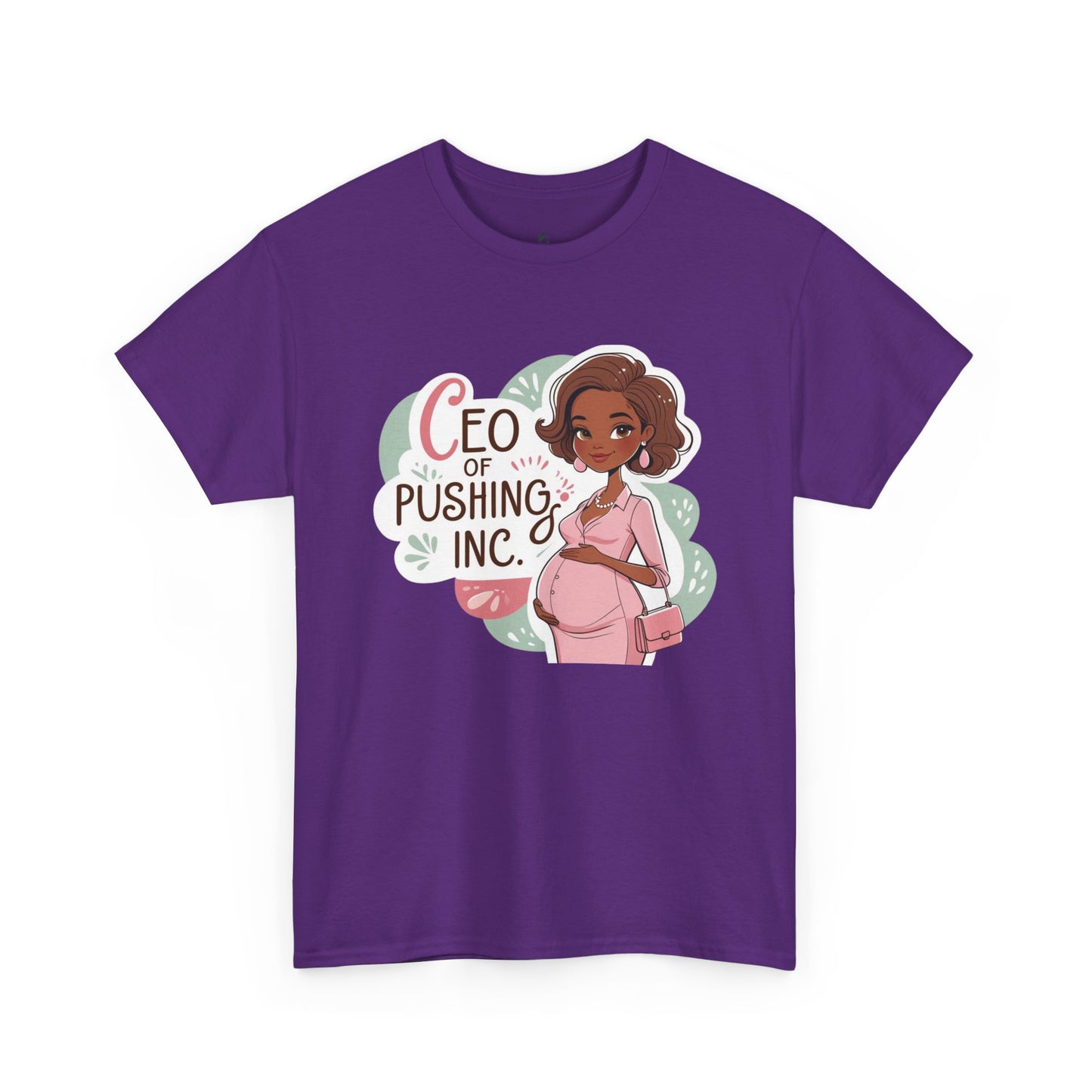 CEO of Pushing Heavy Cotton Tee,
