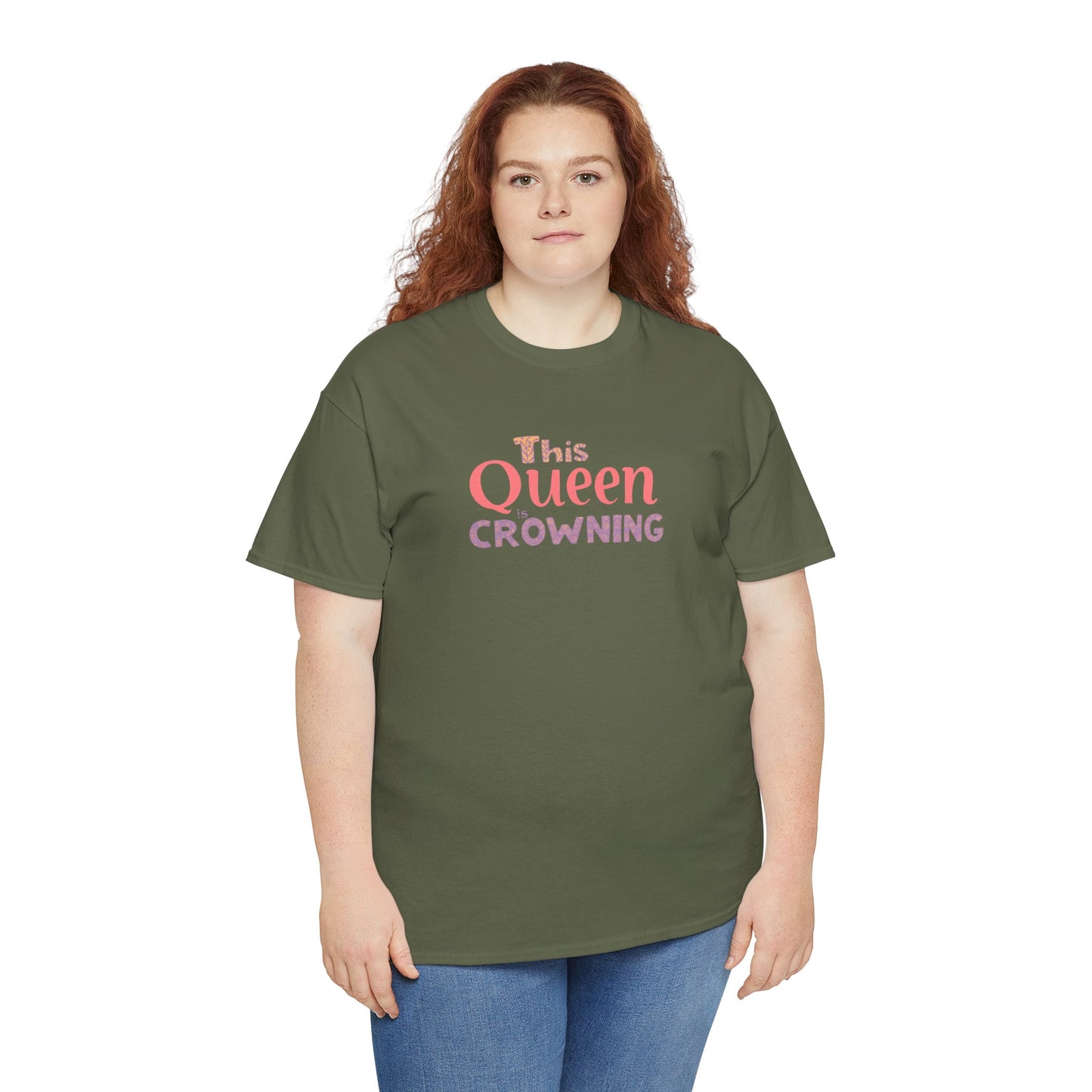 Queen Crowning Birth Support Unisex Tee