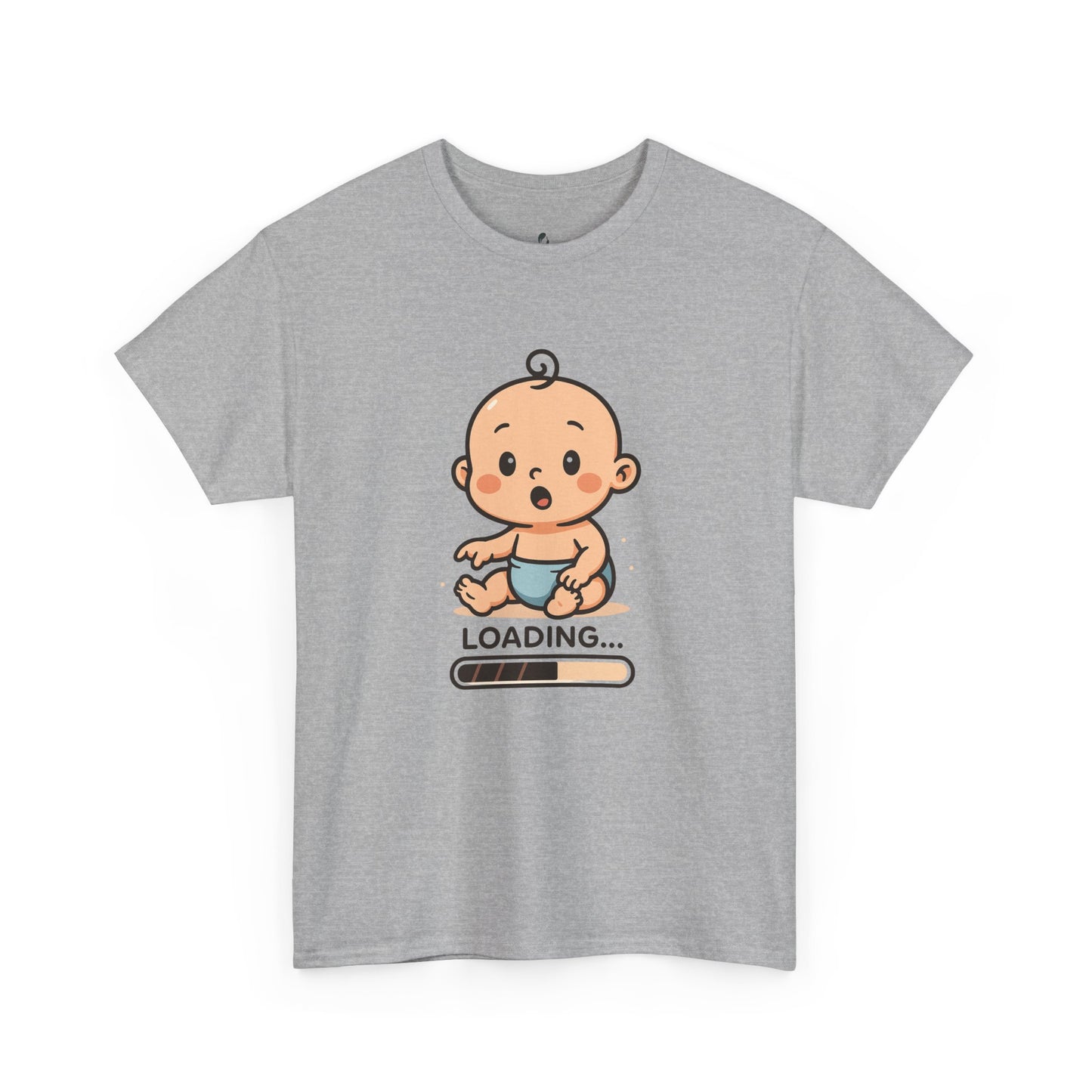 Cute Baby Loading Graphic Tee