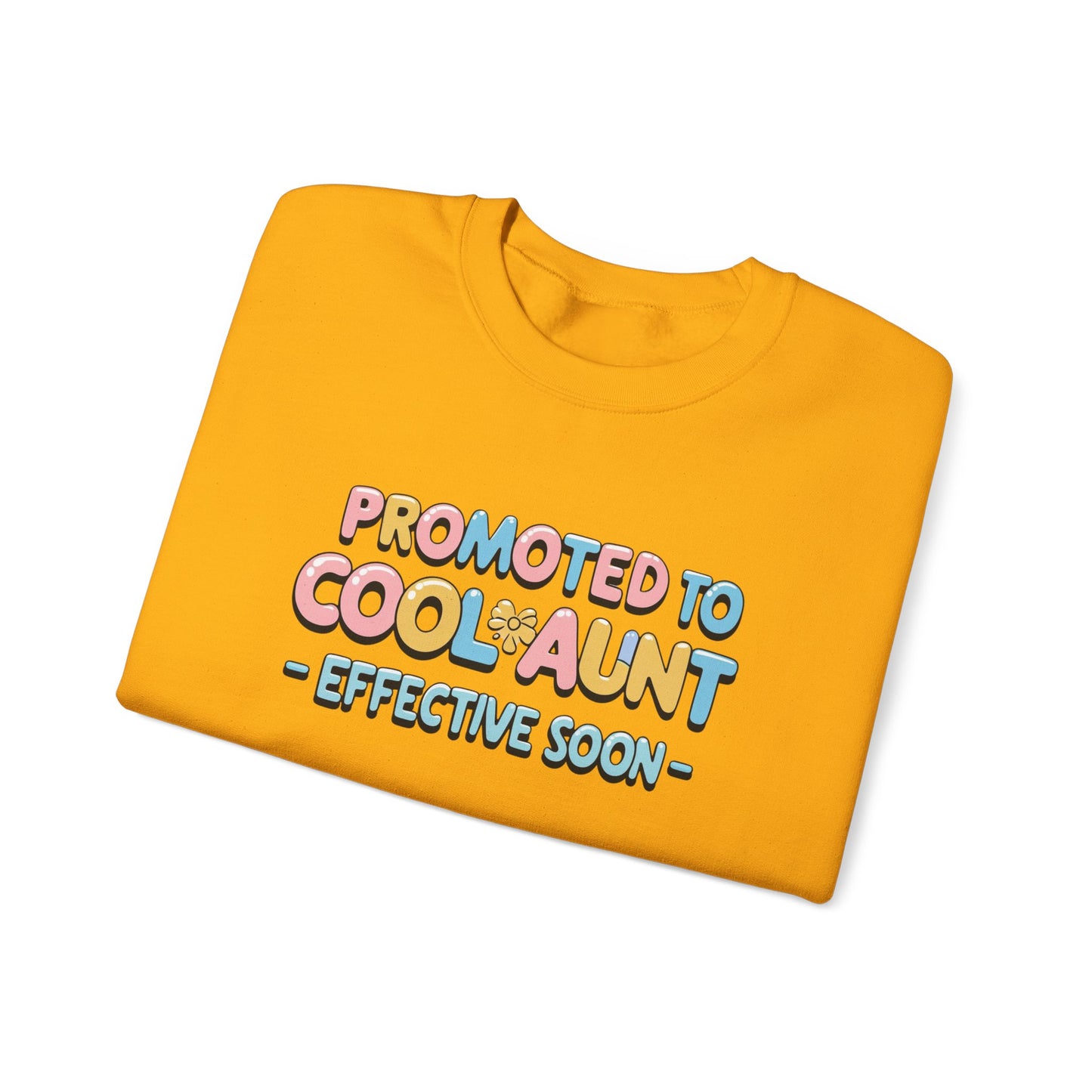 Promoted to Cool Aunt Sweatshirt