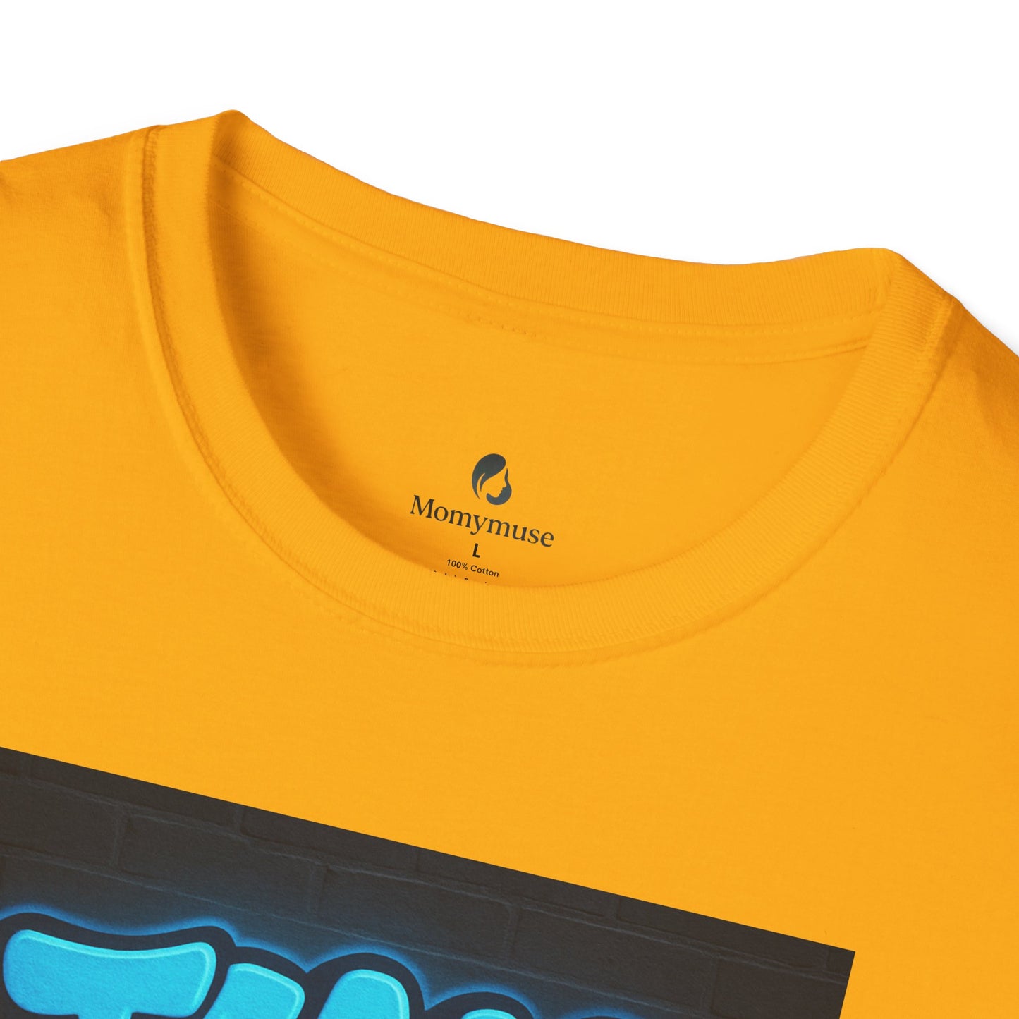 Grafittie Stlye Team Boy Unisex Softstyle T-Shirt -