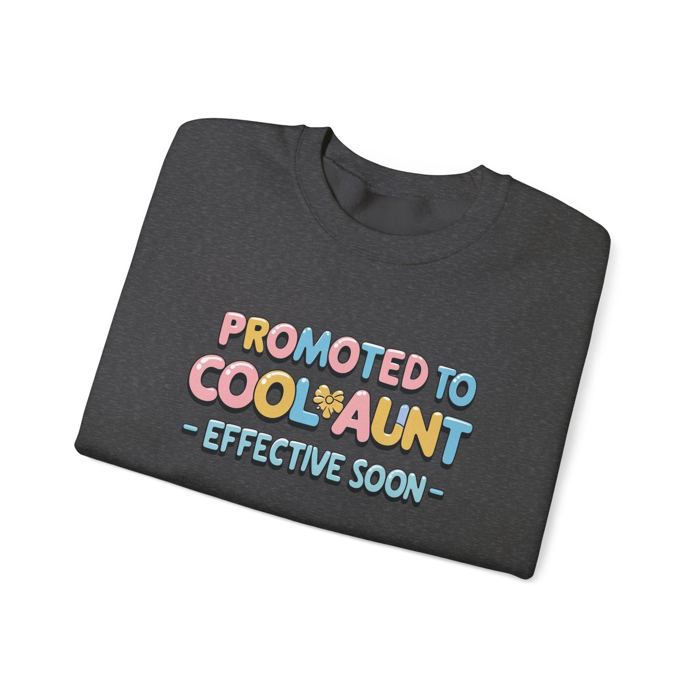 Promoted to Cool Aunt Sweatshirt