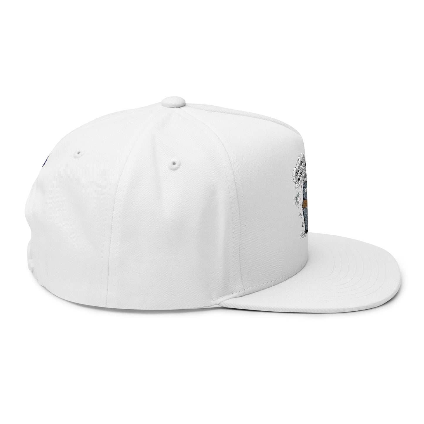 Cool Aunt Cupcake Embroidered Flat Bill Cap