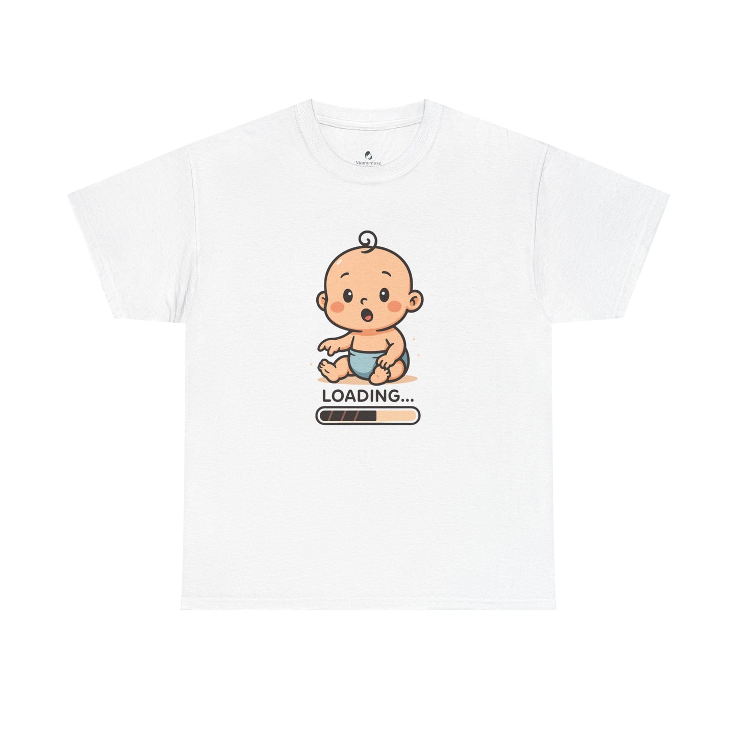 Cute Baby Loading Graphic Tee