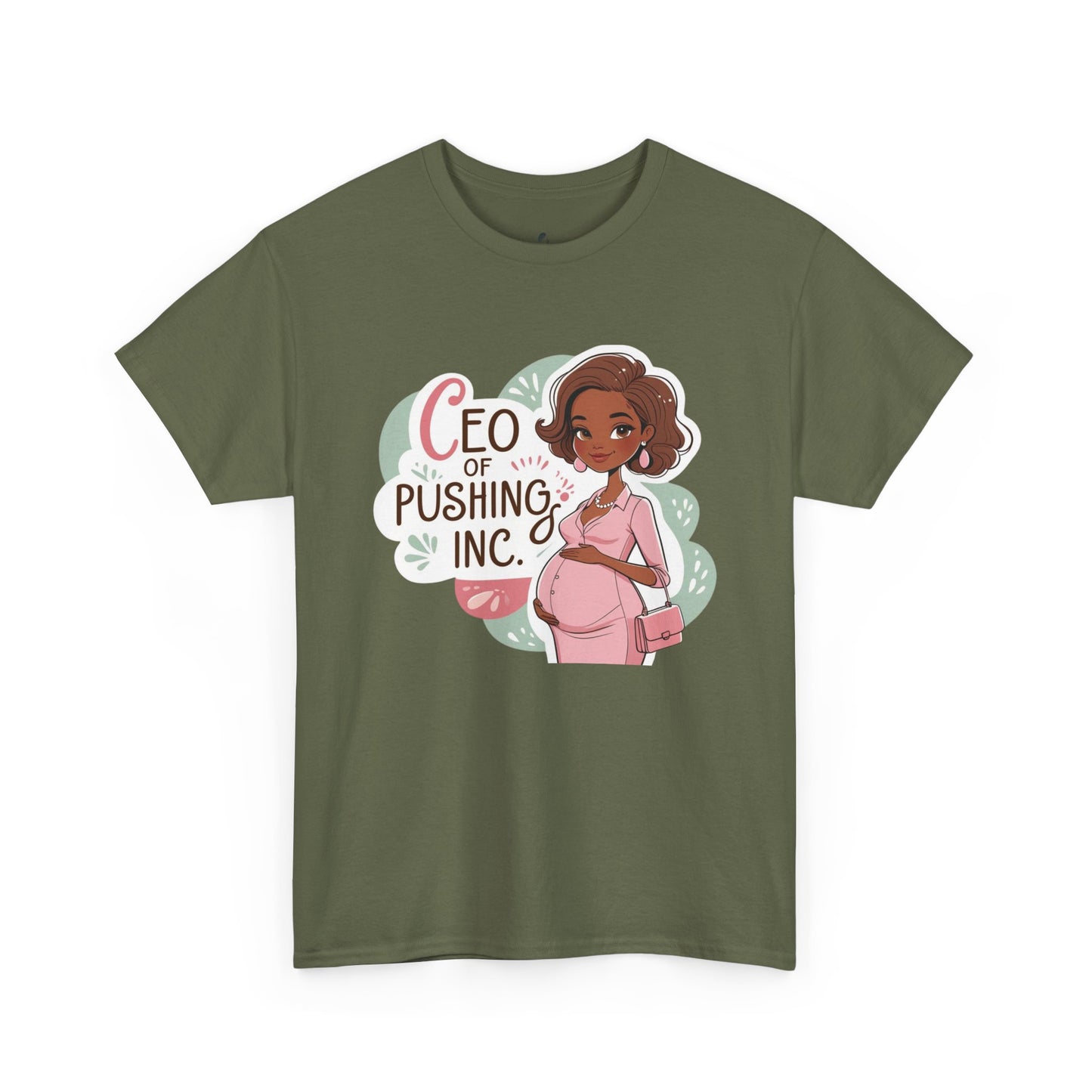 CEO of Pushing Heavy Cotton Tee,
