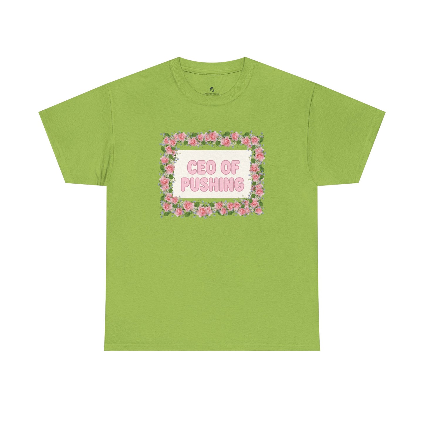 Floral CEO of Pushing Tee
