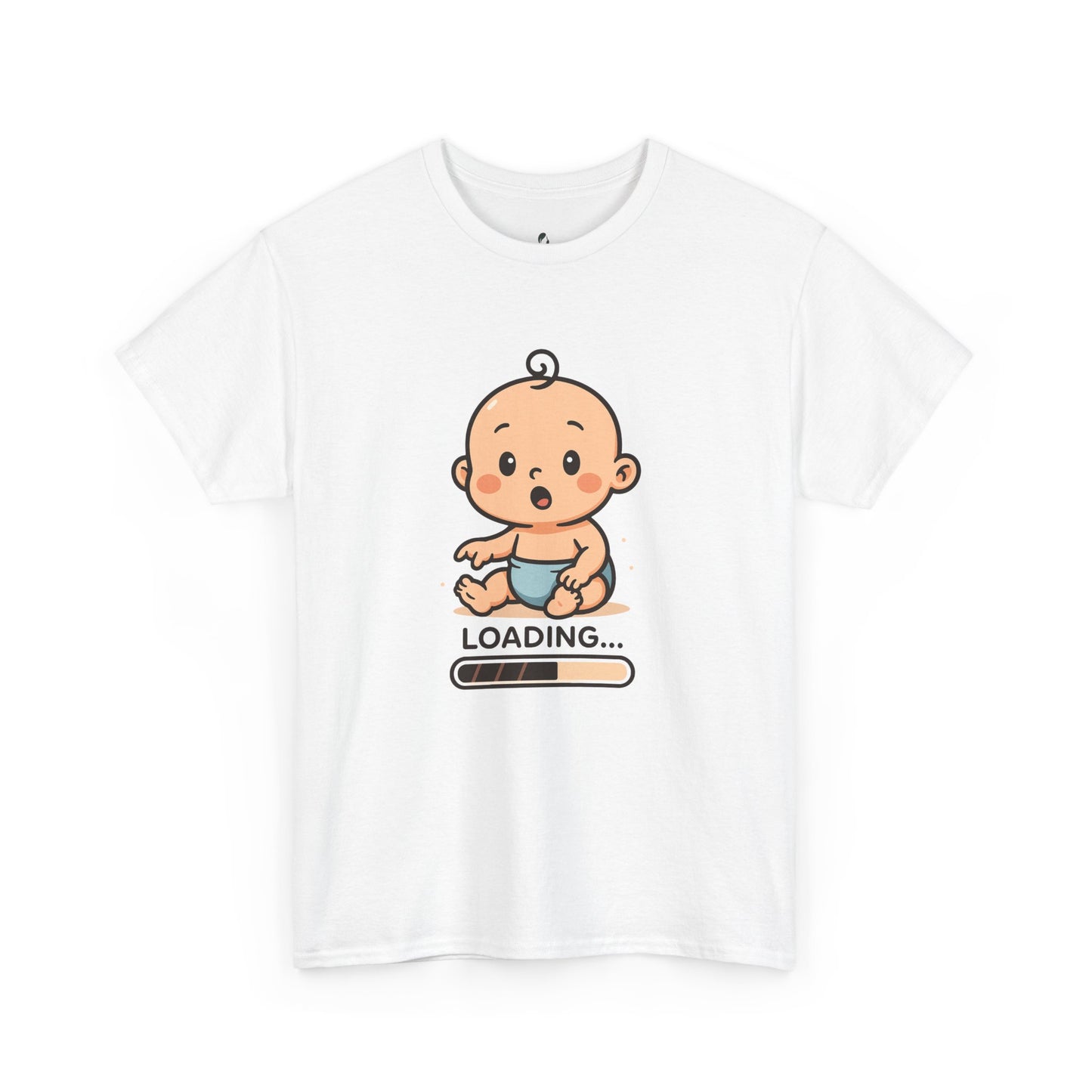 Cute Baby Loading Graphic Tee