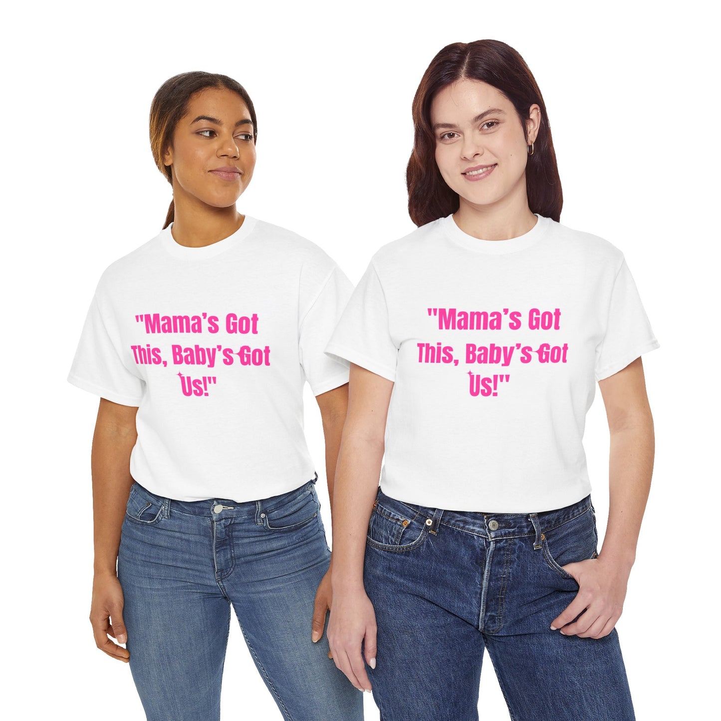 Mama's Got This Heavy Cotton Tee - Pink