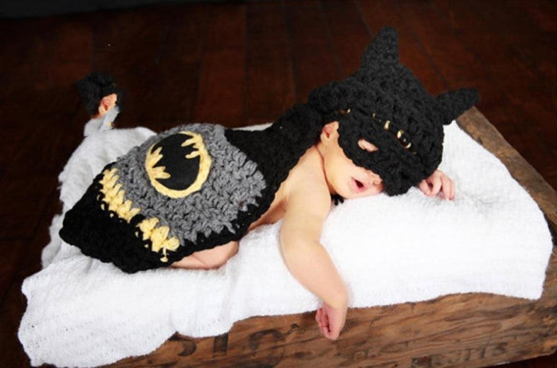 Newborn Baby Crochet Photo Outfit Set