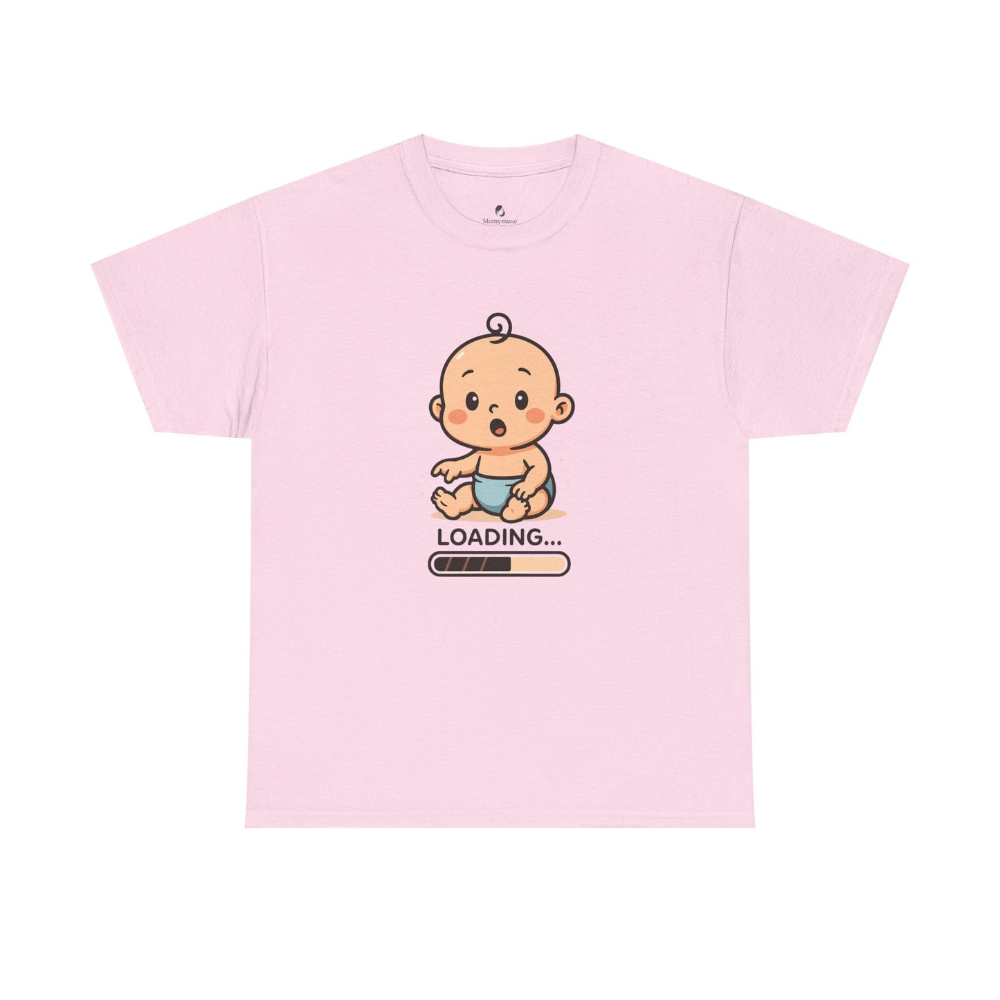 Cute Baby Loading Graphic Tee