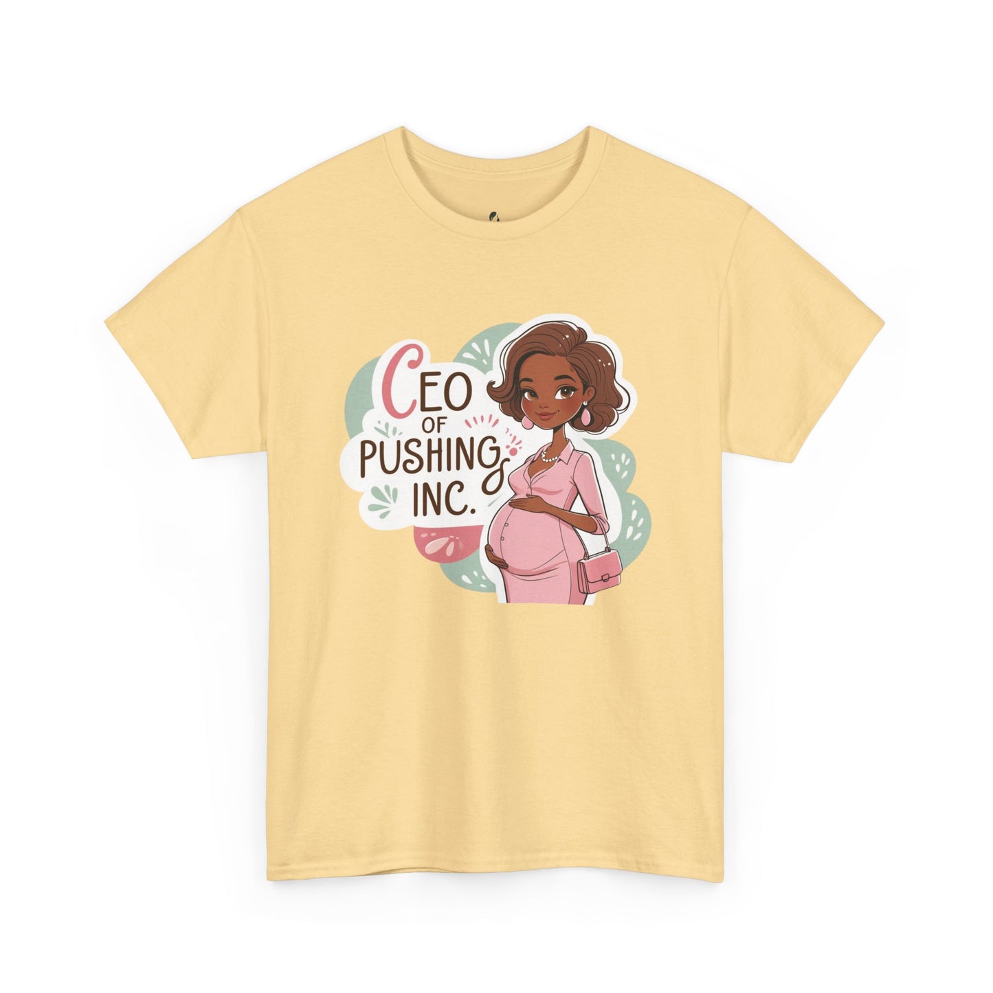 CEO of Pushing Heavy Cotton Tee,