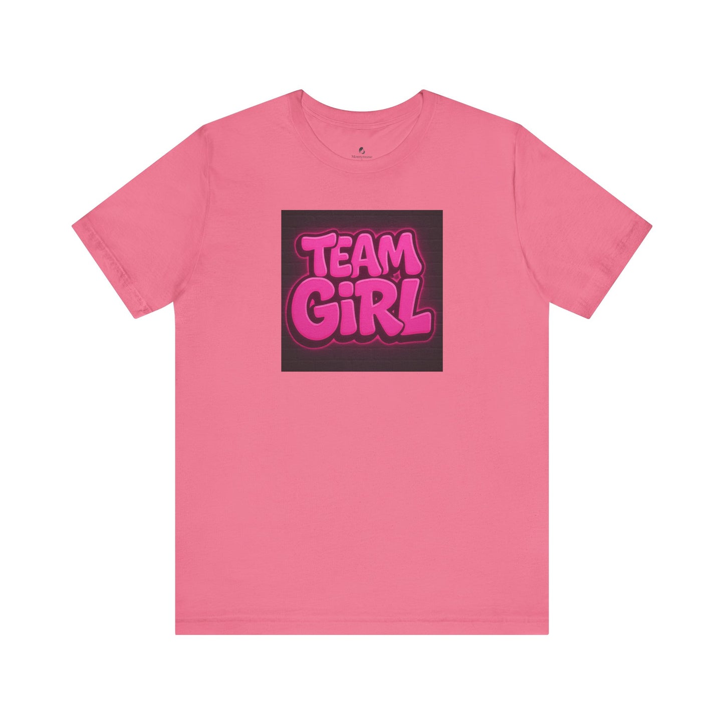 Grafittie Stye Team Girl Gender Reveal Tee