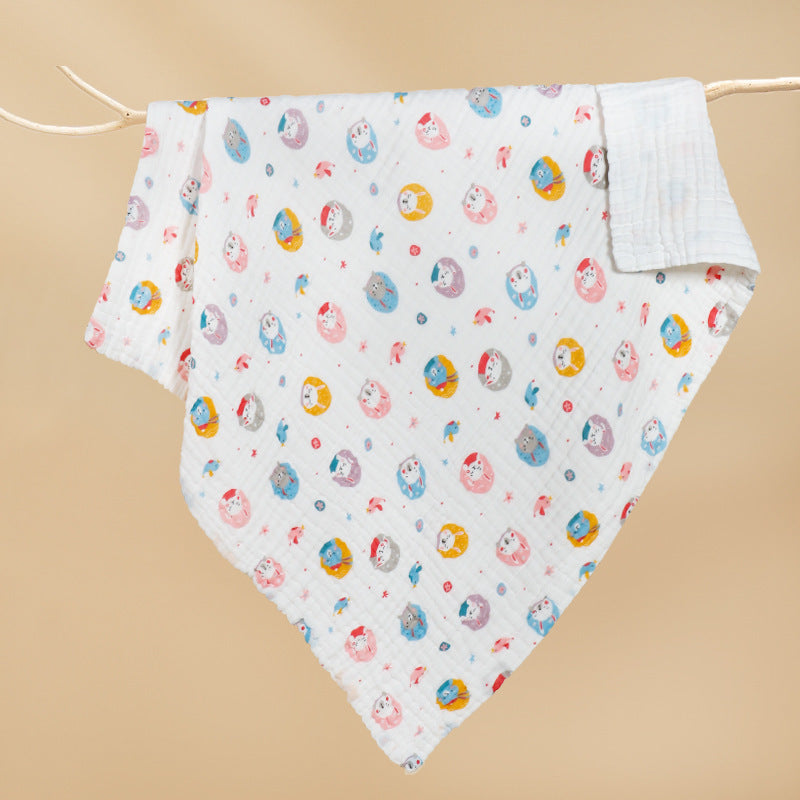 Newborn Baby Pure Cotton Gauze Blanket