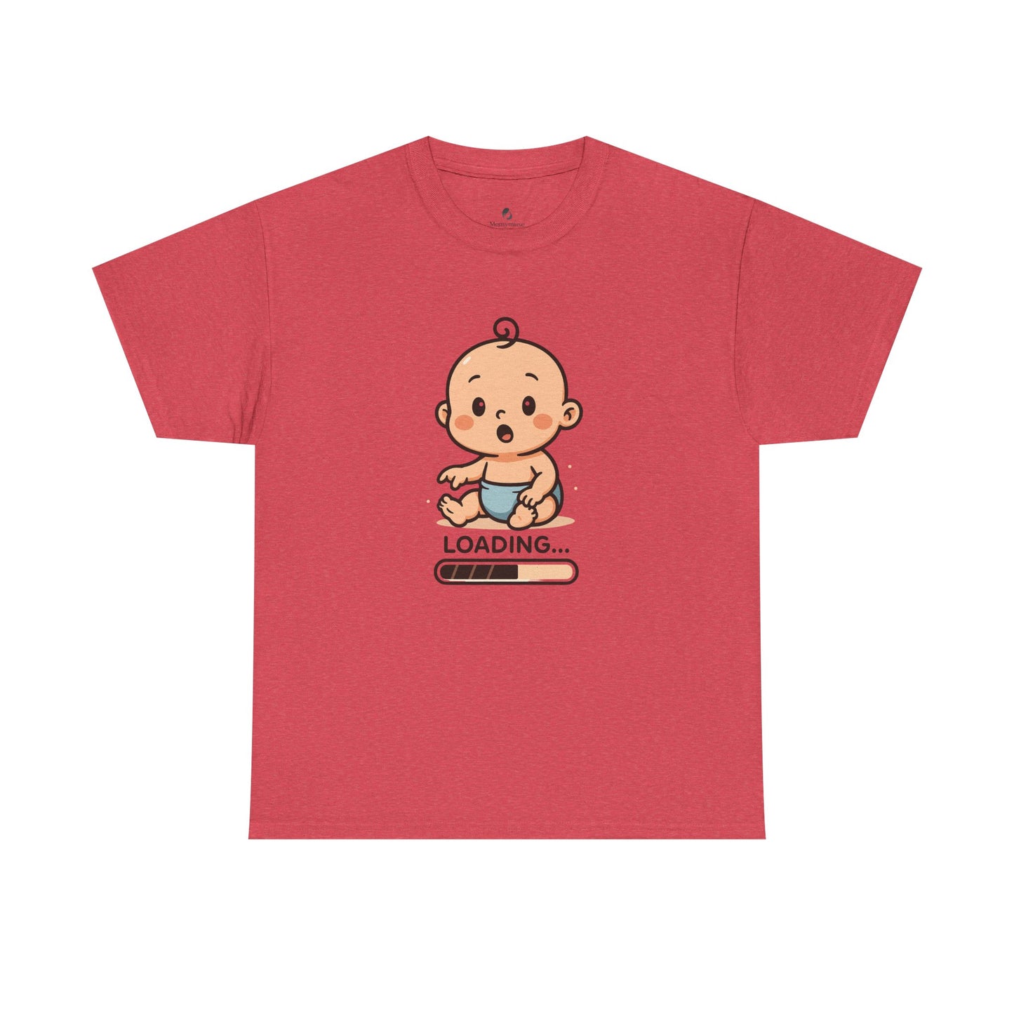 Cute Baby Loading Graphic Tee
