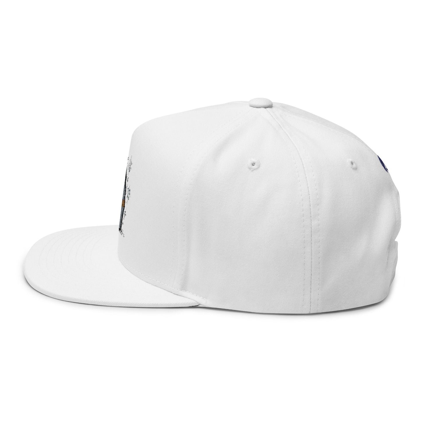 Cool Aunt Cupcake Embroidered Flat Bill Cap