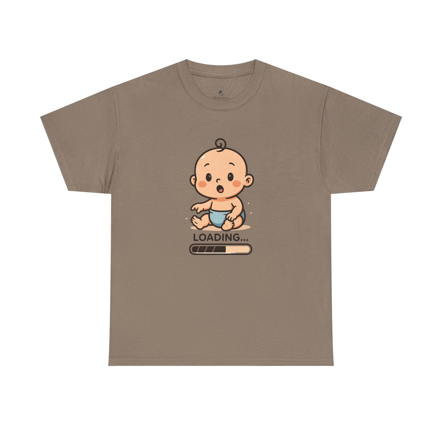 Cute Baby Loading Graphic Tee
