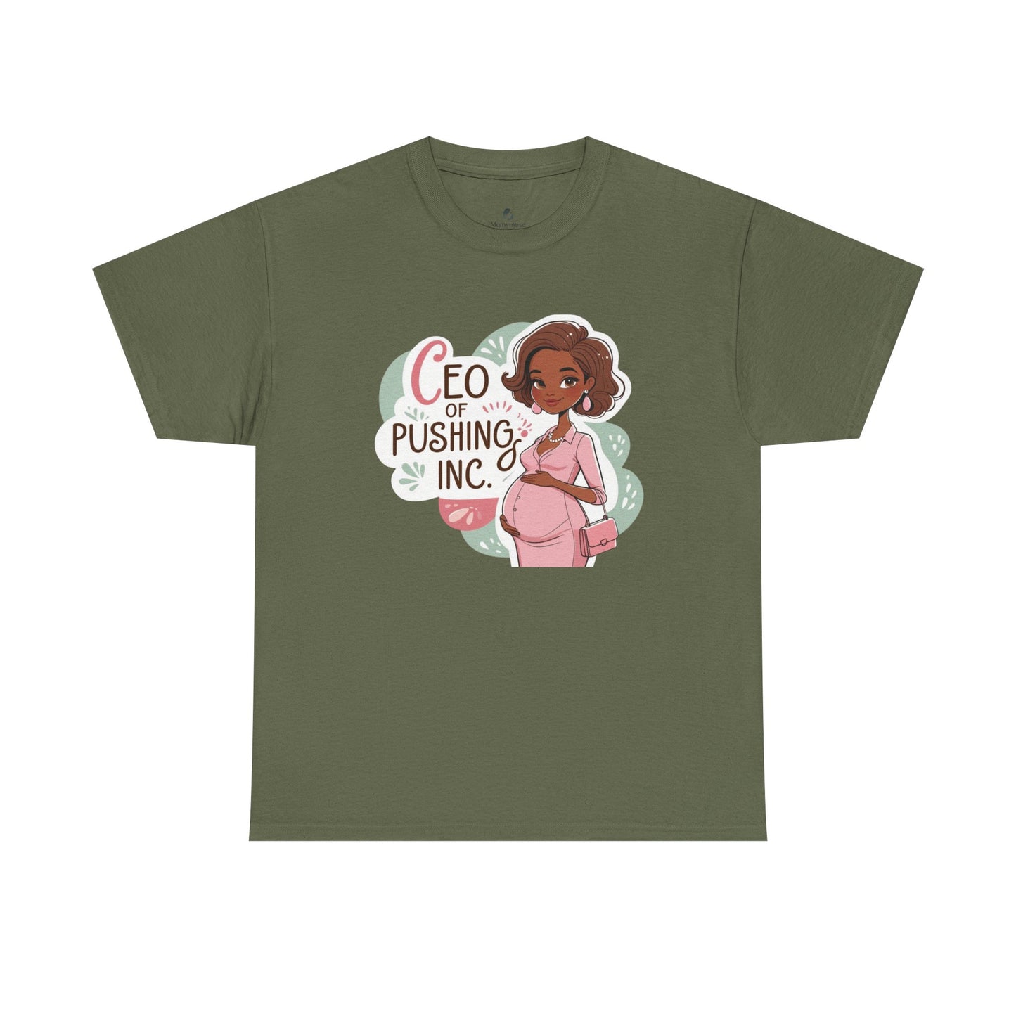 CEO of Pushing Heavy Cotton Tee,