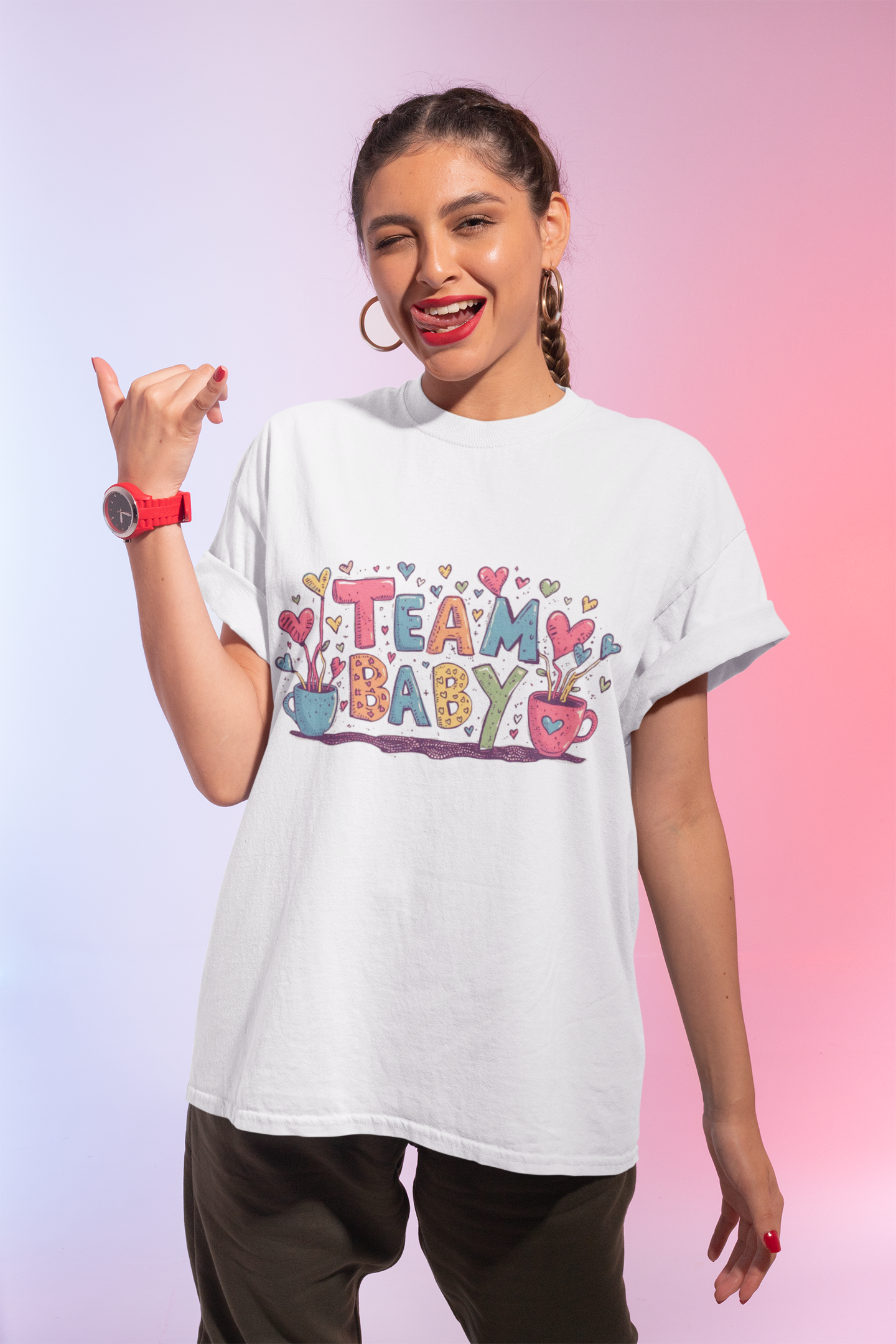 Team Baby Unisex Heavy Cotton Tee