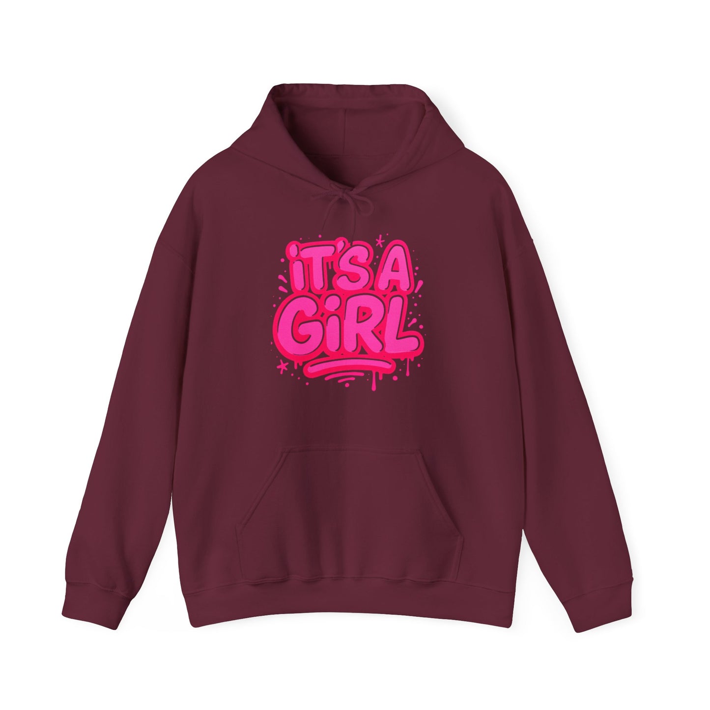 It's A Girl Hoodie - Cute Gender Reveal Sweatshirt