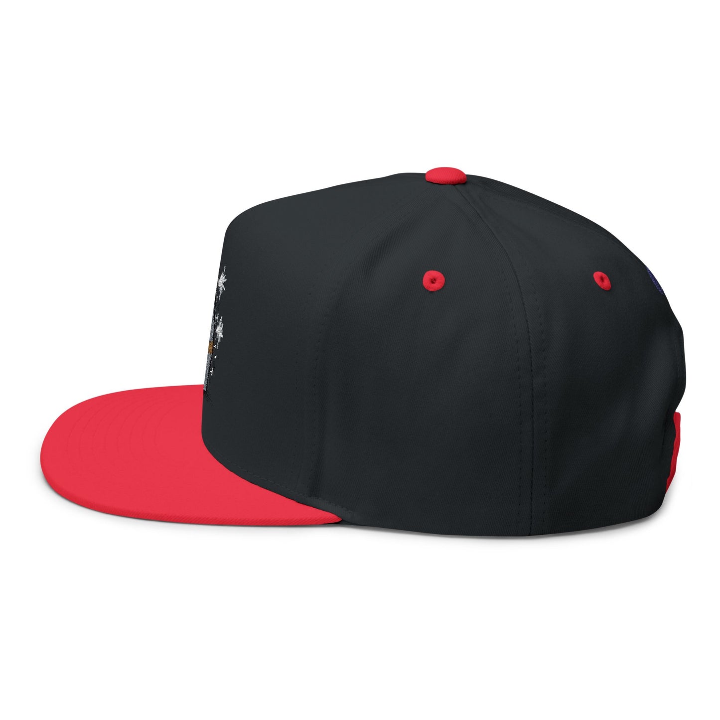 Cool Aunt Cupcake Embroidered Flat Bill Cap