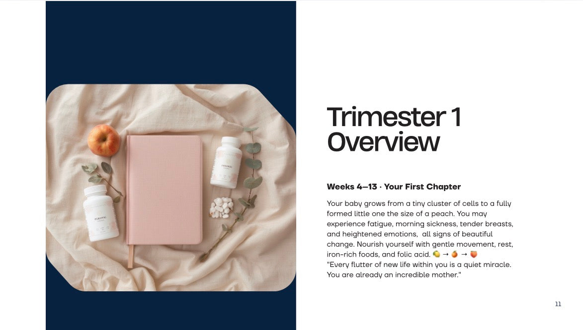 The 121 Page Ultimate Week-by-Week Luxury Pregnancy Journey