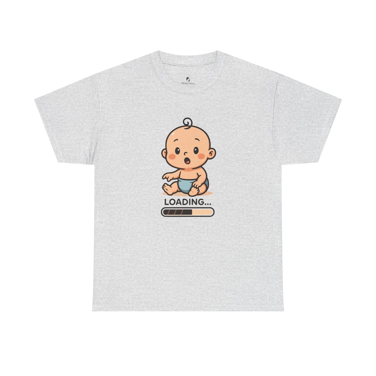 Cute Baby Loading Graphic Tee