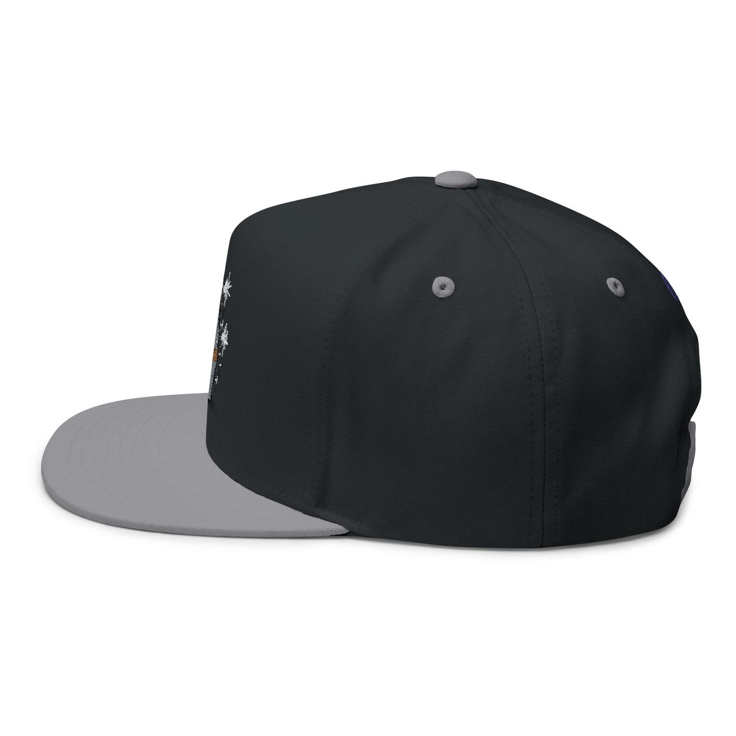 Cool Aunt Cupcake Embroidered Flat Bill Cap