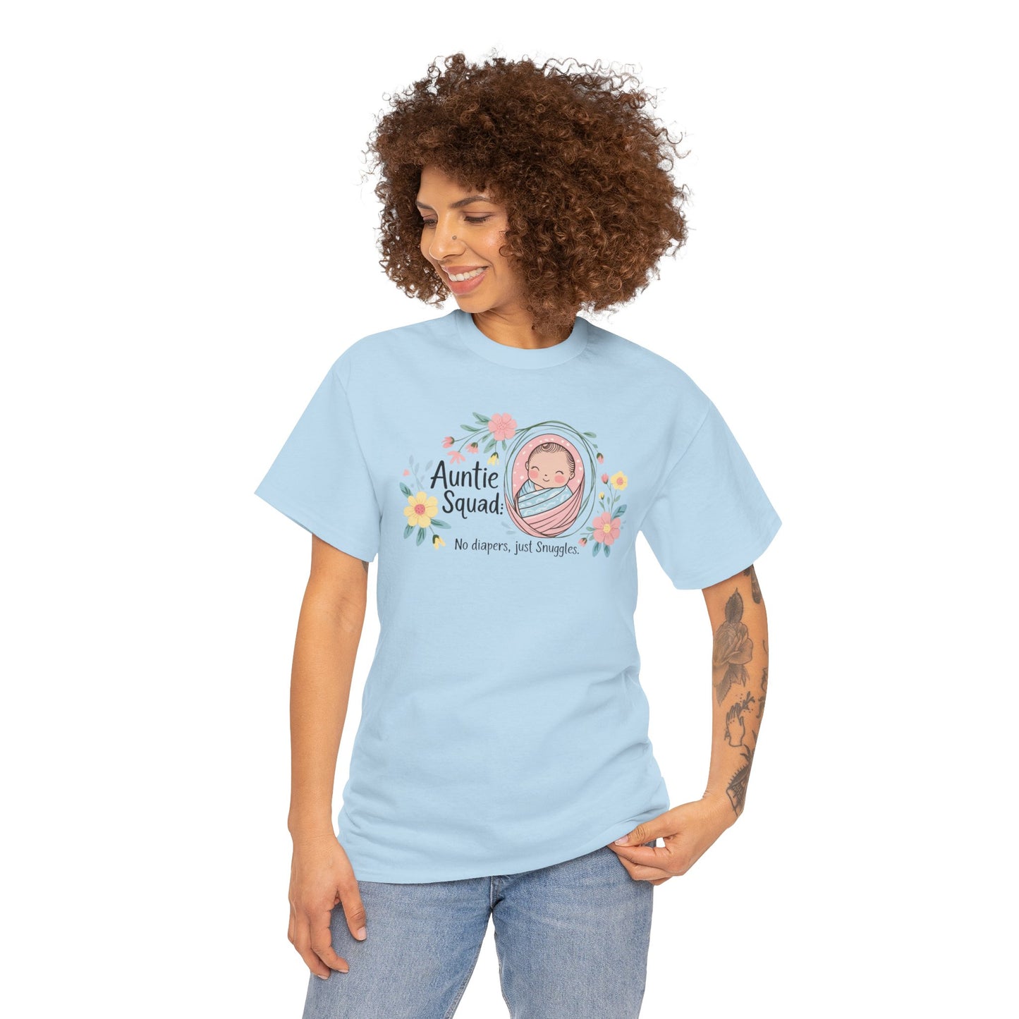 Auntie Squad Snuggles Tee