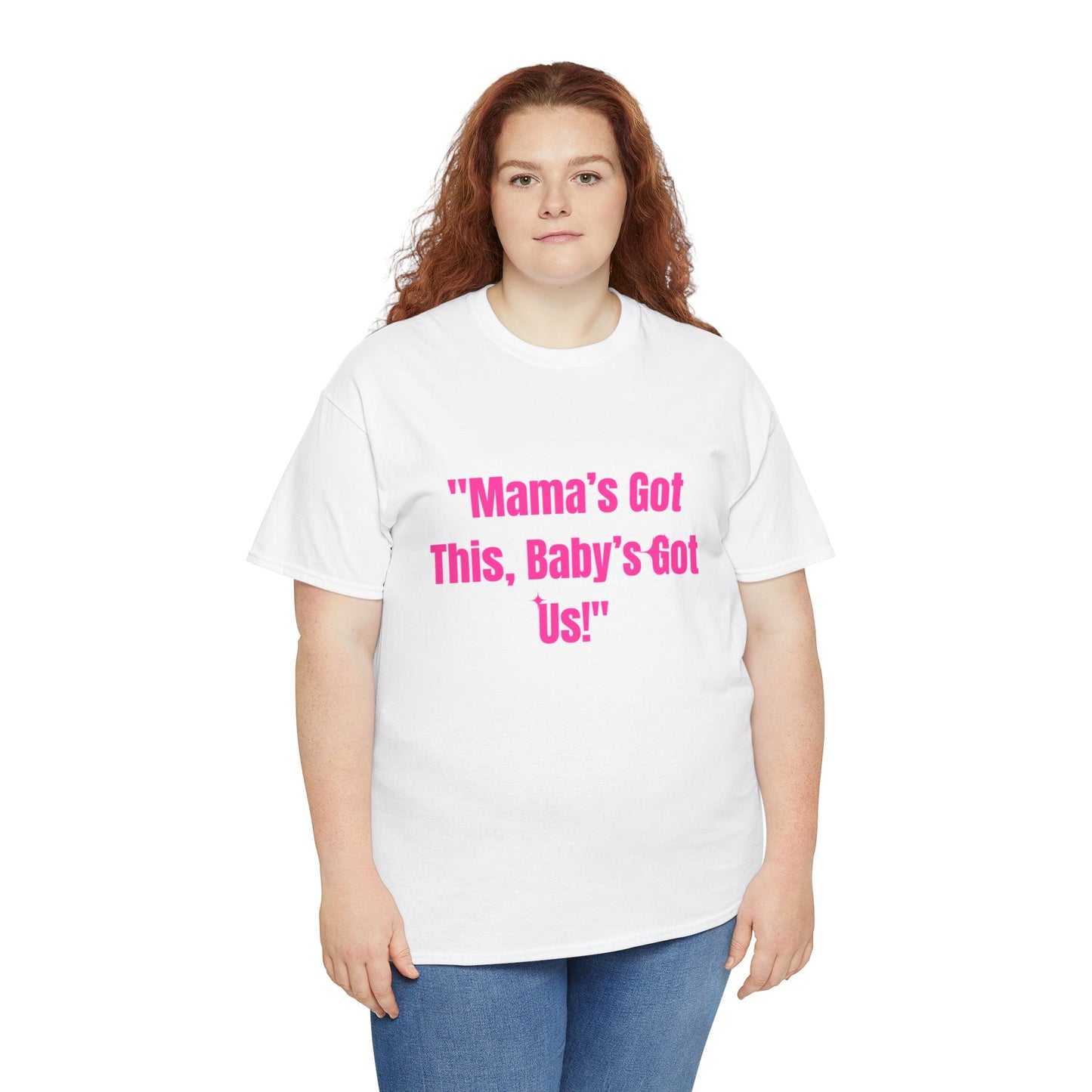 Mama's Got This Heavy Cotton Tee - Pink