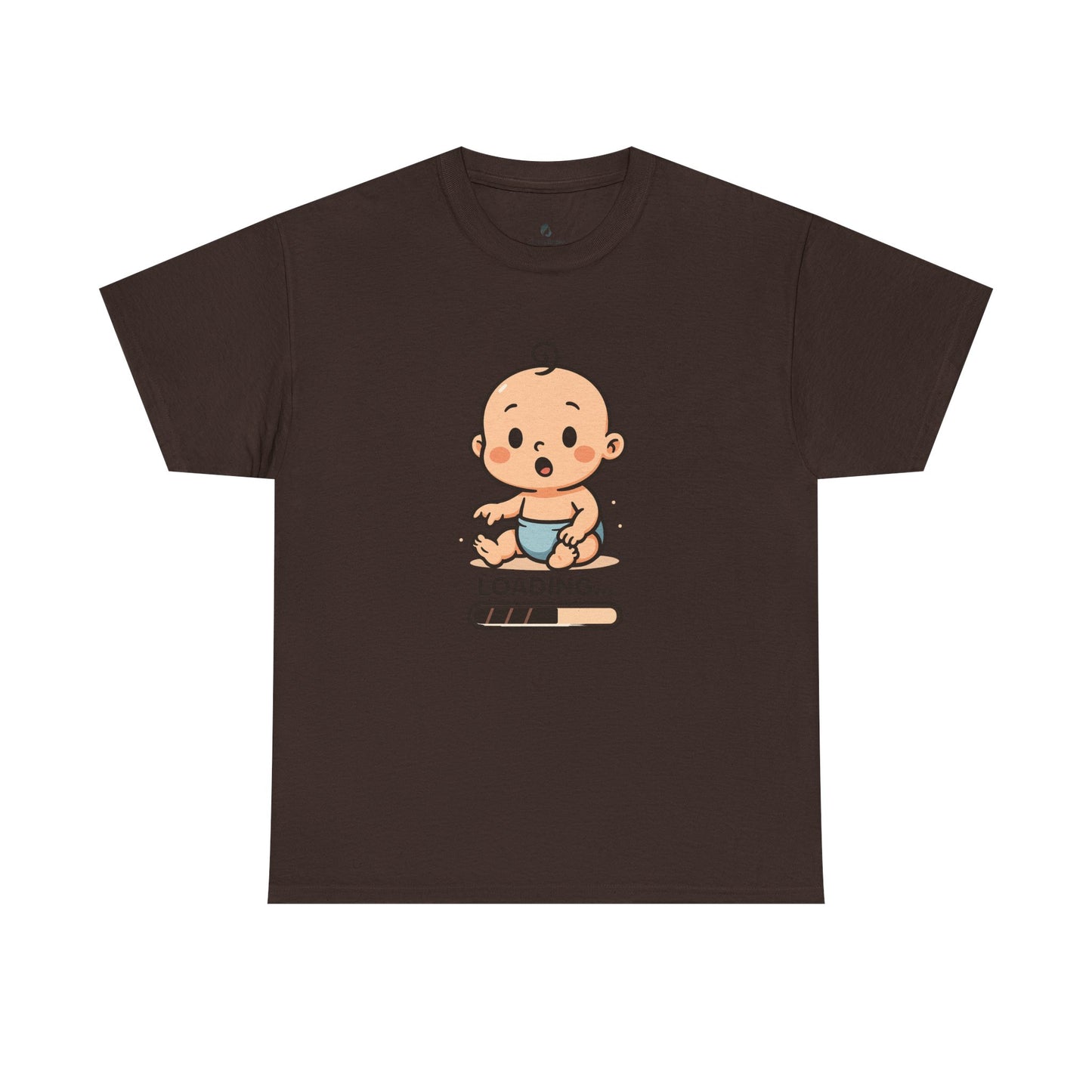 Cute Baby Loading Graphic Tee