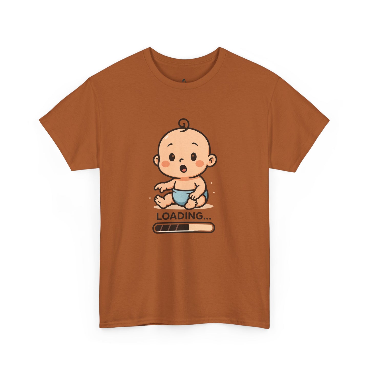 Cute Baby Loading Graphic Tee