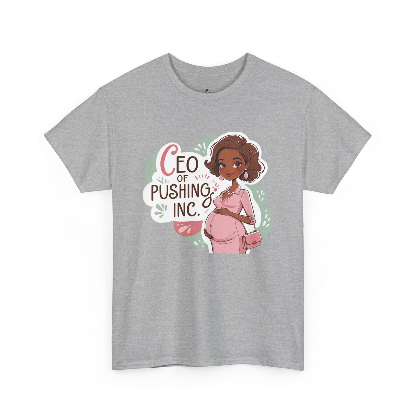 CEO of Pushing Heavy Cotton Tee,
