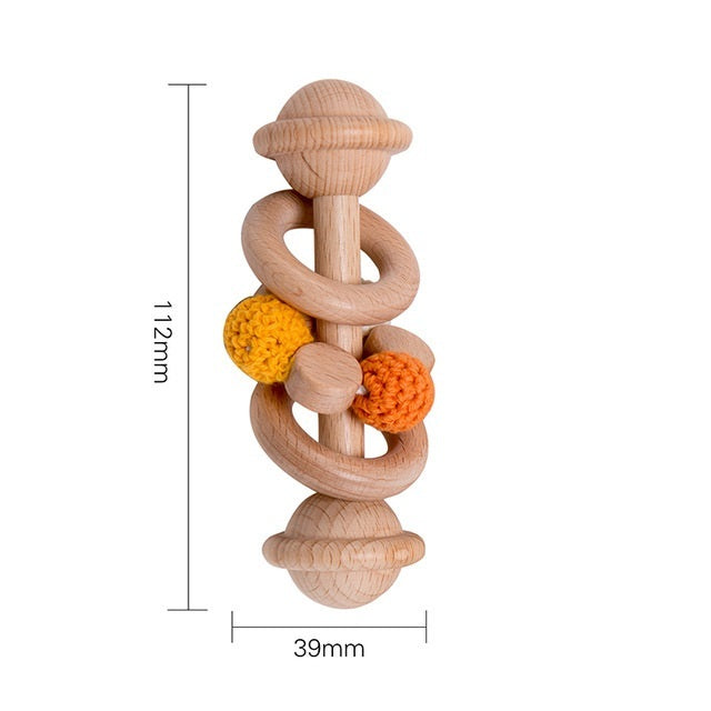Baby Wooden Teething Rode
