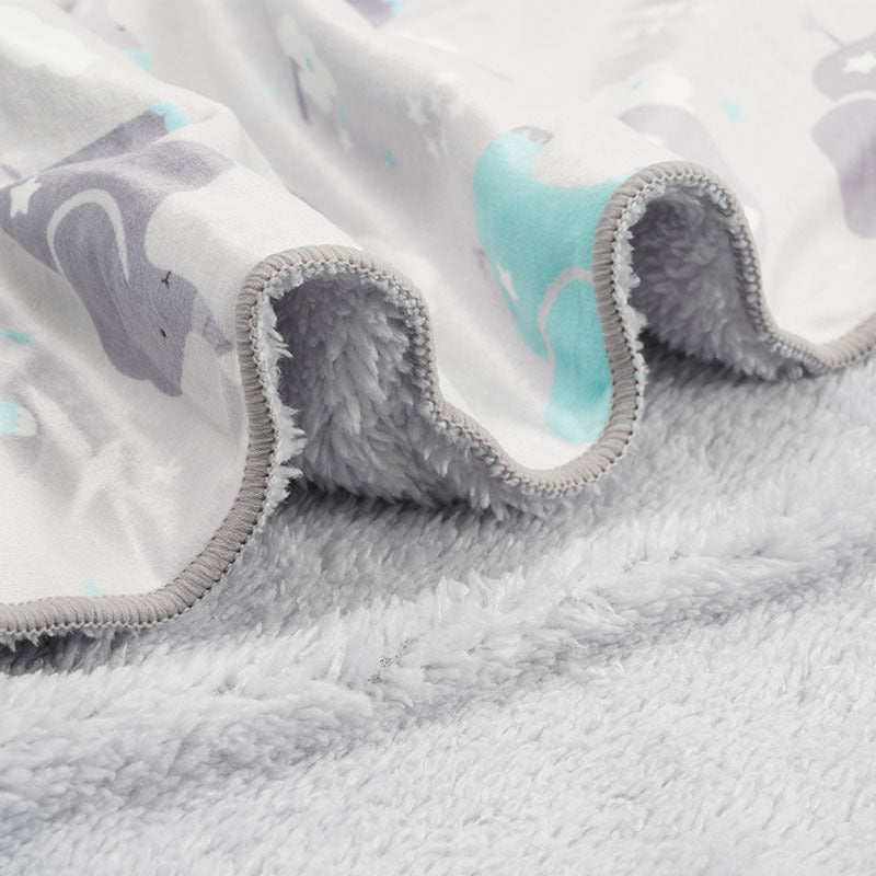 Double Layer Baby Plush Blanket