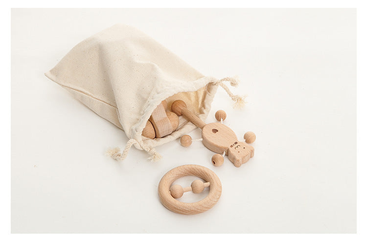 Wooden Baby Rattle
