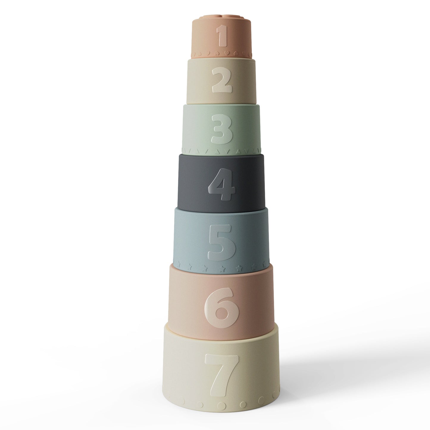 Baby Silicone Stacking Cup