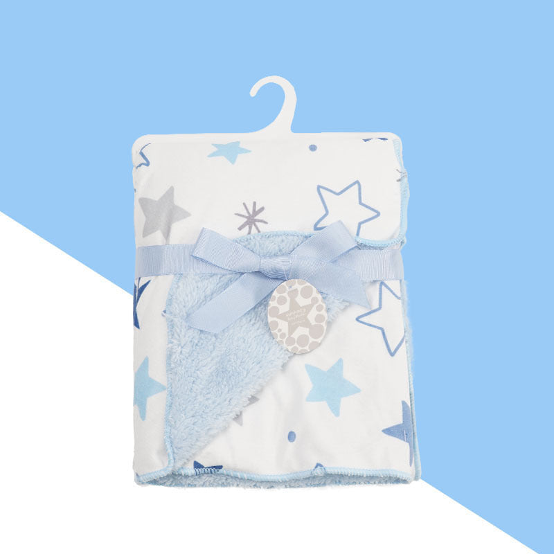 Double Layer Baby Plush Blanket