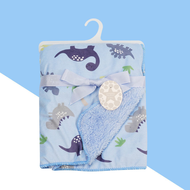 Double Layer Baby Plush Blanket