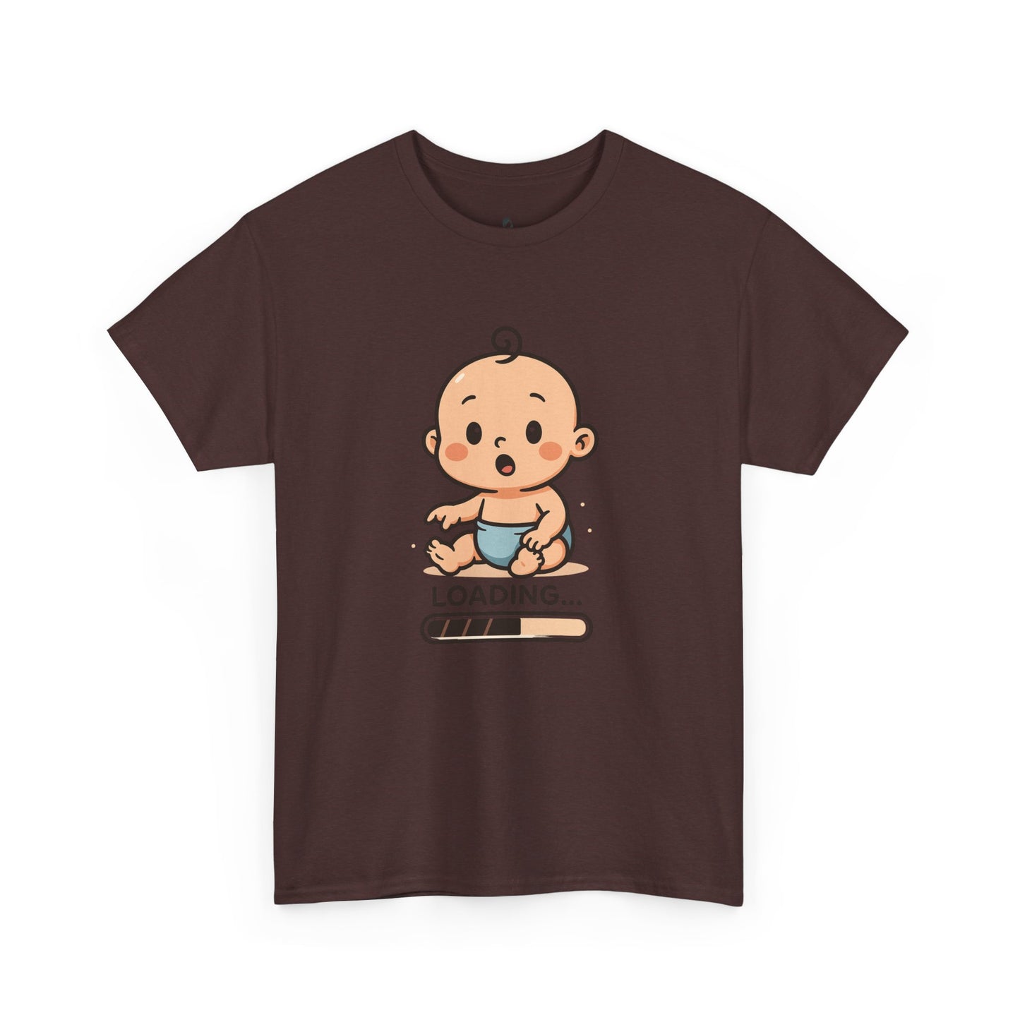 Cute Baby Loading Graphic Tee